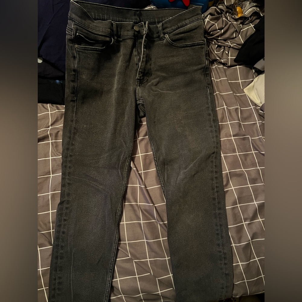 Dr.Denim jeans dusk Clark slim jean. Washed black.